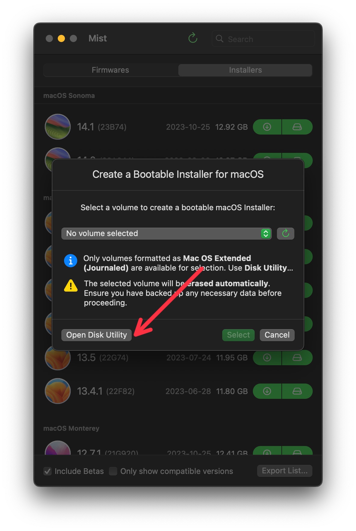 mist installer kextcache